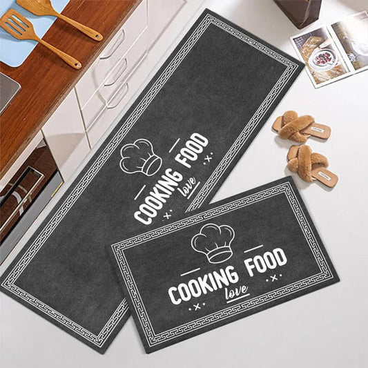 Anti Slip Water Absorbent Kitchen Mat With Runner - 🎉 Buy-1 Get - 1 FREE 🎉